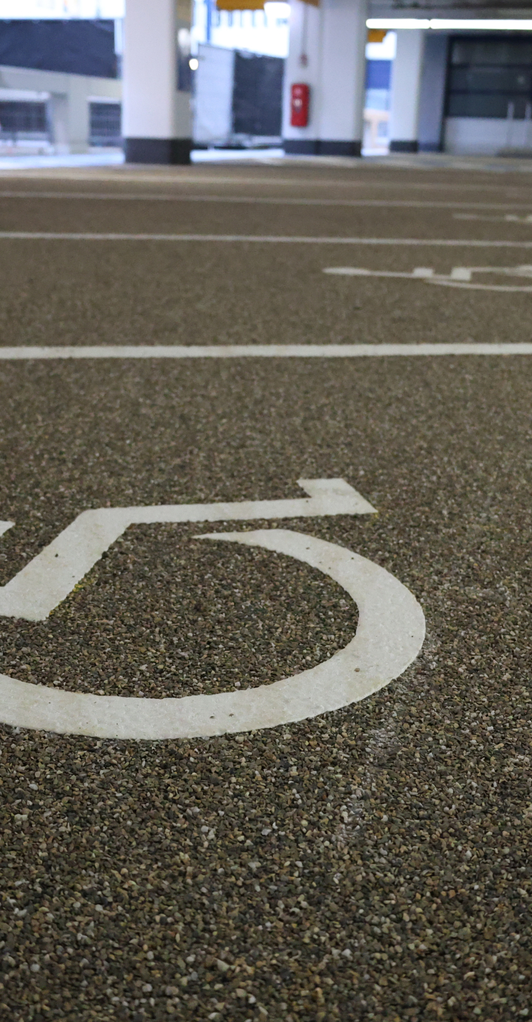 Mindervalide parkeerplaats