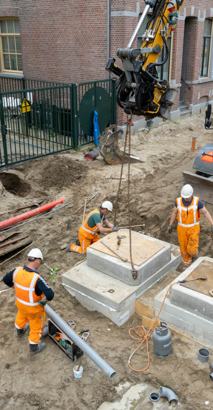 Herinrichten Lange Nieuwstraat Tilburg riool vervangen