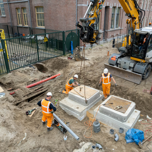 Herinrichten Lange Nieuwstraat Tilburg riool vervangen