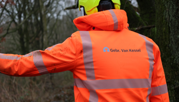 Logo op jas